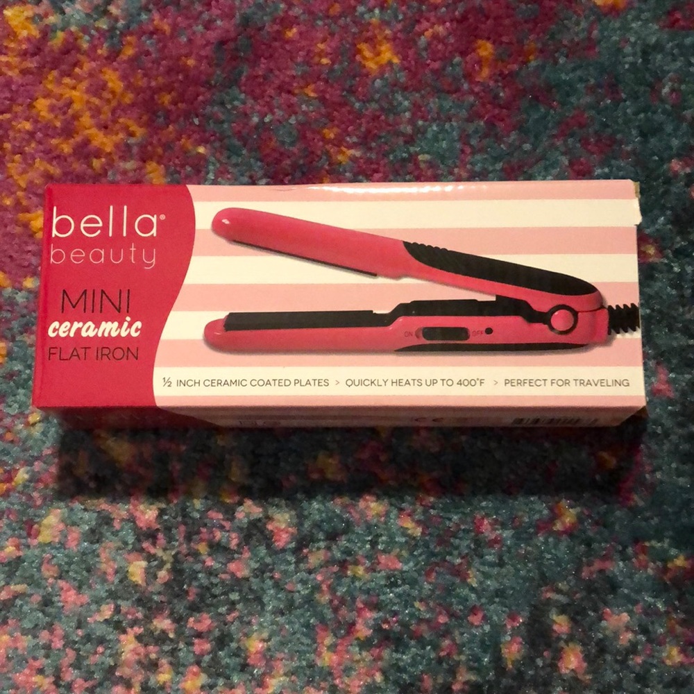 Bella Beauty Mini Ceramic Flat Iron